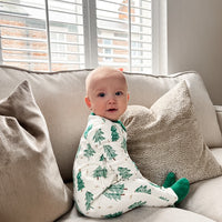 Unisex Baby Christmas Sleepsuit