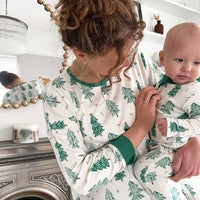 Unisex Baby Christmas Sleepsuit