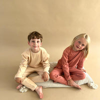 Unisex Ribbed Biscuit Pyjama