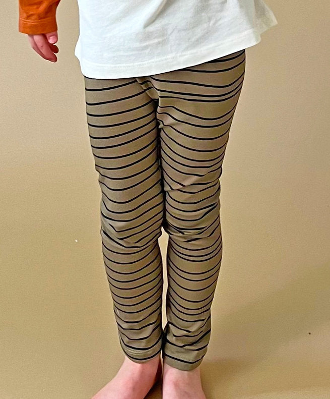 Unisex Stripe Legging